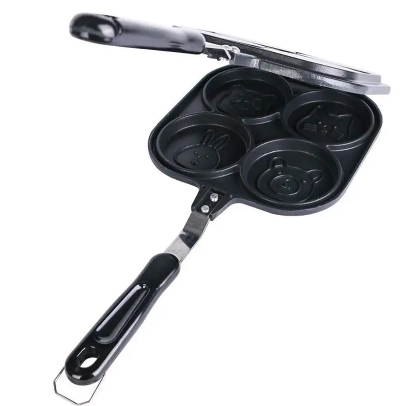

Animal Pancake Pan Double-sided Pancake Maker For Kids Pancake Pan Mini Pancake Griddle Maker With Animal Molds Suitable For All