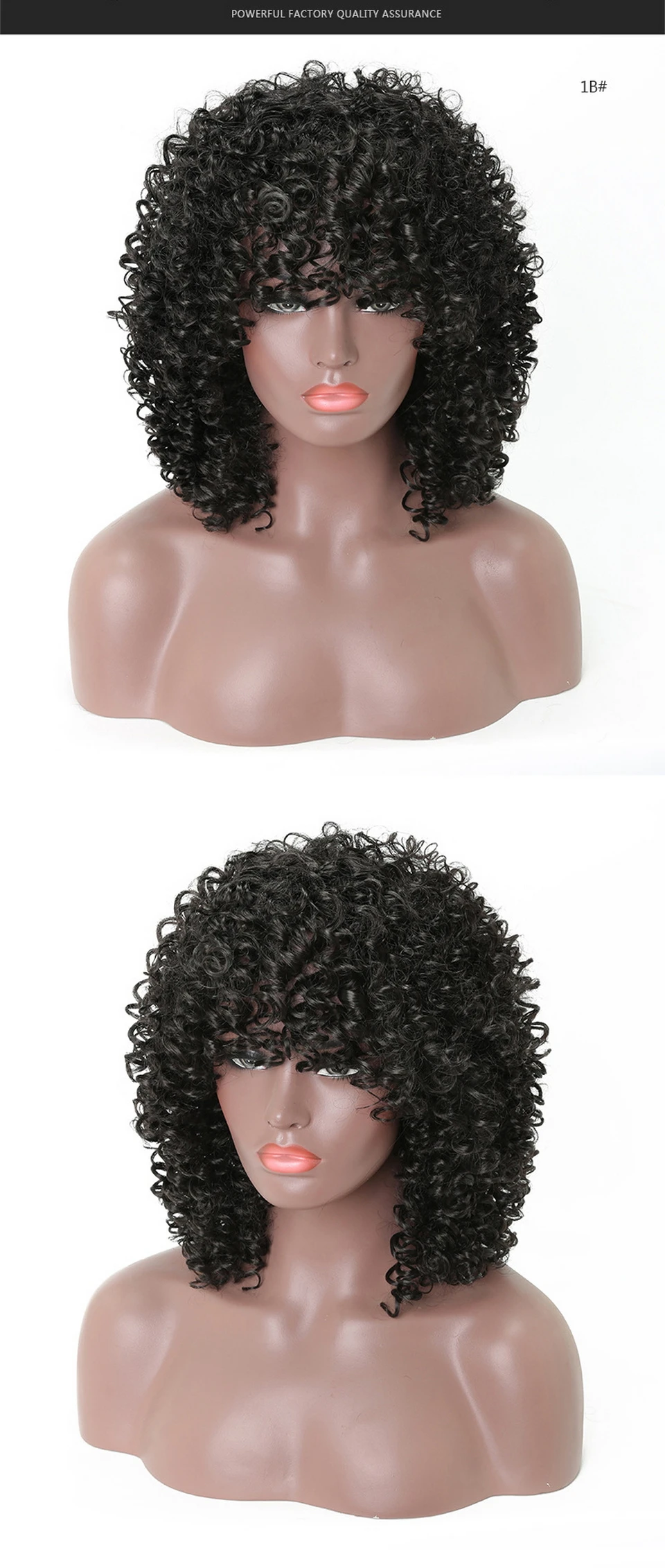 Perucas de Cabelo Sintético para Preto Fibra de Alta Yiyaobess Africano Americano Marrom Cinza Ombre Peruca Curta Encaracolado Natural Mulher Temperatura 7 Computers & Electronics