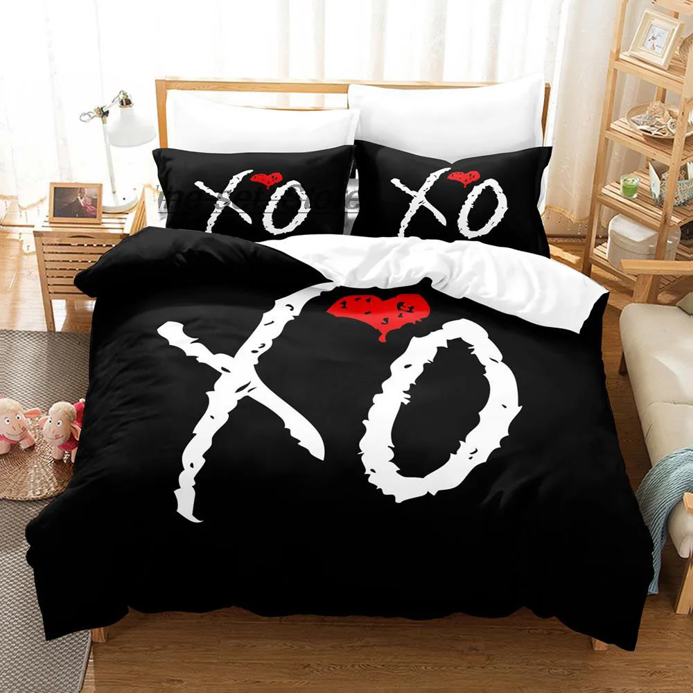 

Комплект постельного белья XO The Weeknd с 3D принтом для детской спальни