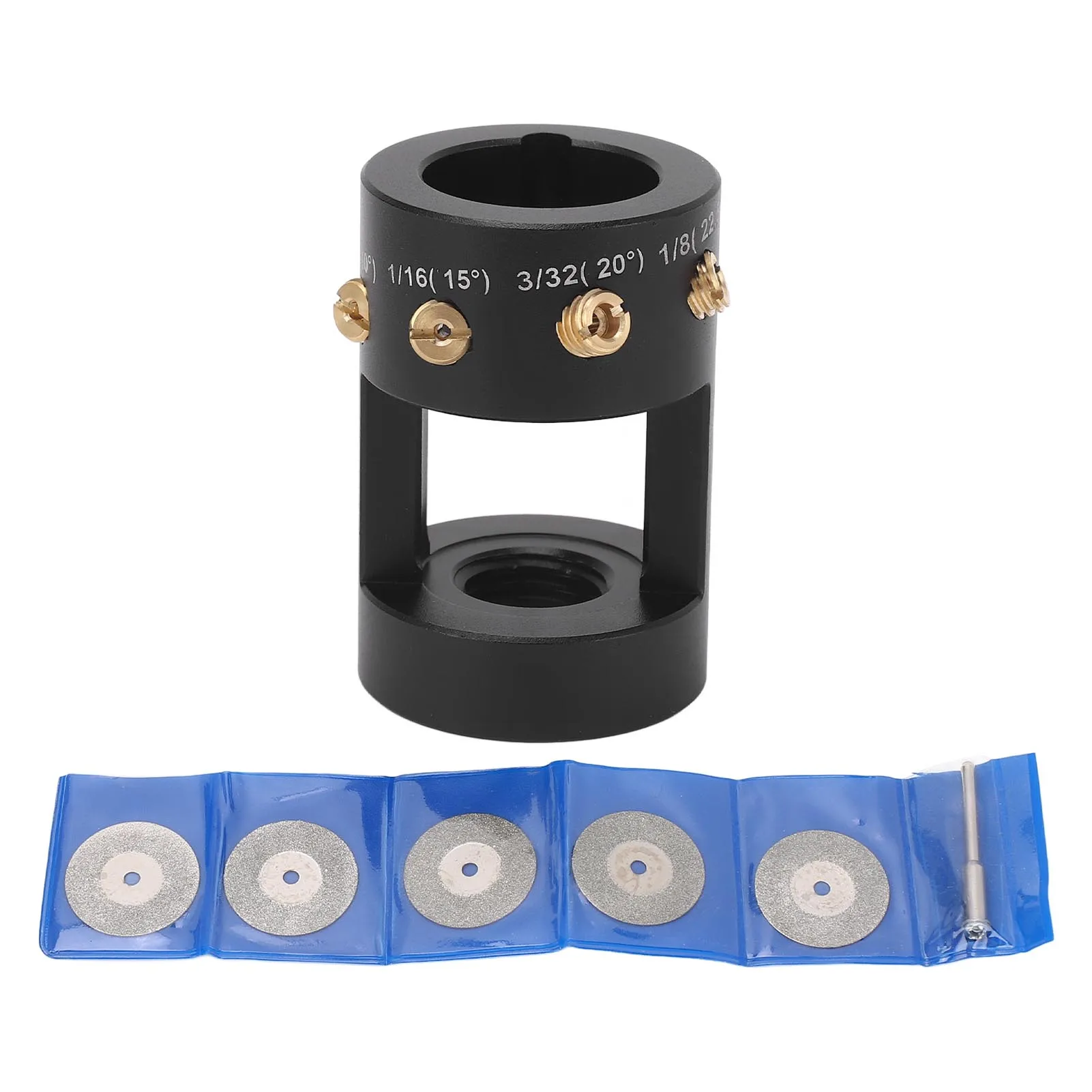 Tungsten Electrode Sharpener Grinder Welding Electrode Grinding Tool Car Repair Tools For Rotary Tools with 3/4‑12 Threads