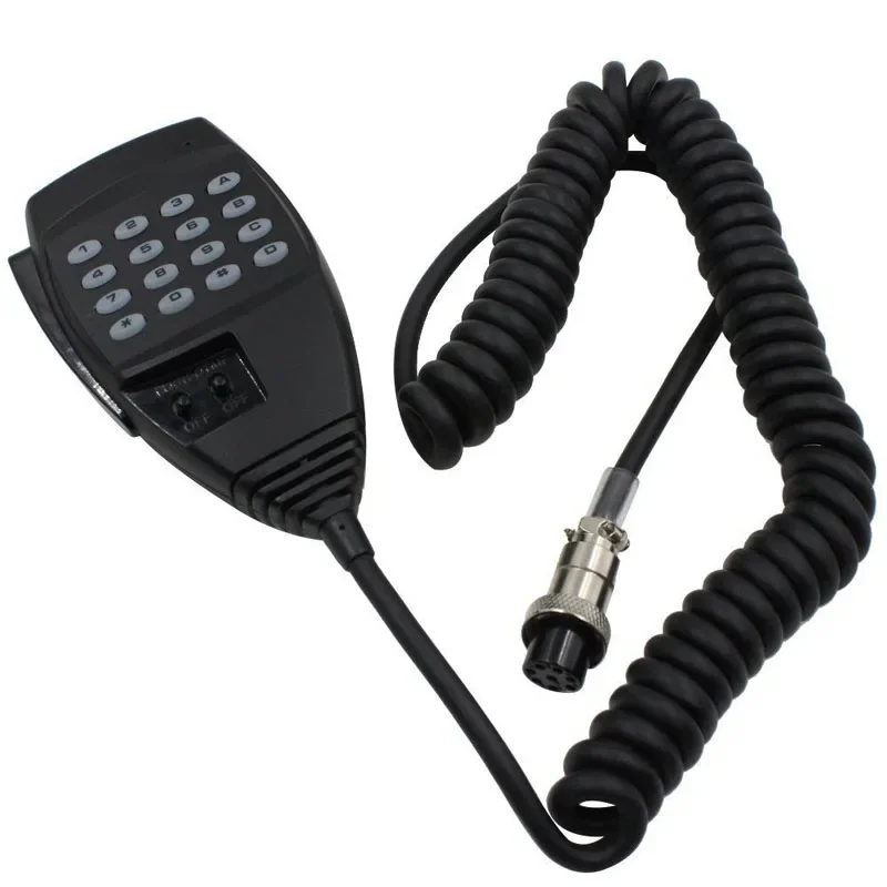 EMS-57 8pin DTMF Keypad Handheld Speaker EMS57 PTT Mic Microphone for ALICON DX-SR8T DX-SR8E DX-70T DX-77T DR-03 HF Mobile Radio
