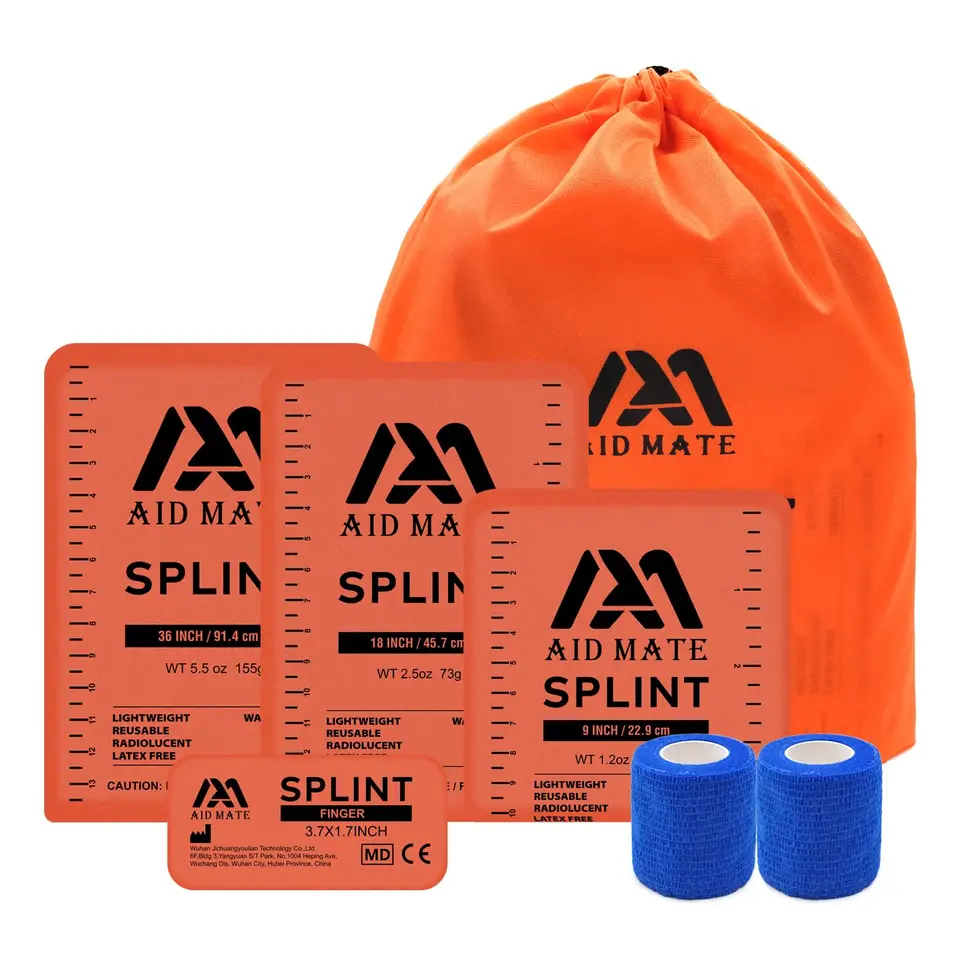 Portable Emergency Splint Kit for Fractures
