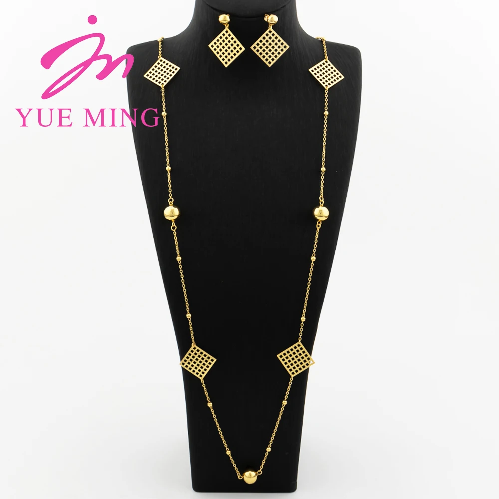 Collier Plaqué Or pour Femme Long Géométrique Cuir oral elu Pendentif à la Taille Accessoire de Bijouterie