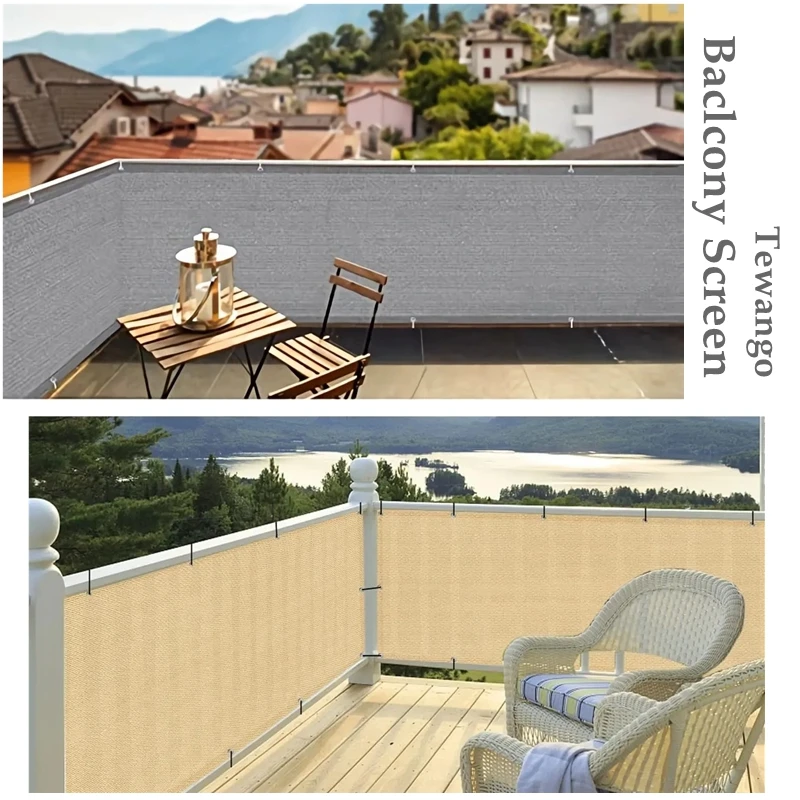 자외선 차단 HDPE 햇빛가리개 네트 Pergolas 차양 네트, 수영장 차양 발코니 프라이버시 가림막 커버, 가제보 선 캐노피, 150 ~ 200GSM