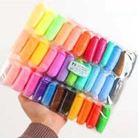 Air Dry Plasticine Modeling Clay Educational 5D Toy For Children Gift Play Dough 36 Colors Light Playdough Slimes Kids Polymer 1