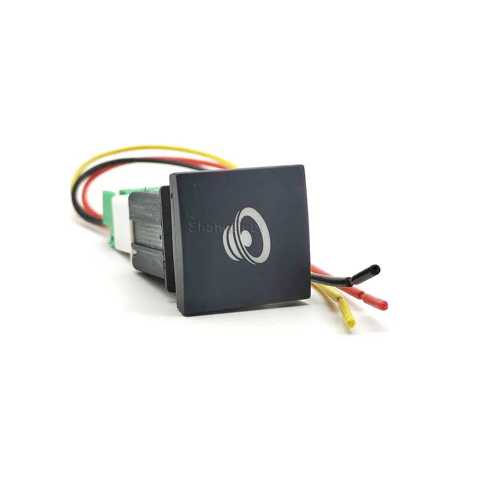 Per Vw Golf 6 Jetta 5 Caddy Eos Scirocco 2006 - 2014 Car Led Light Sound Altoparlanti Interruttore Pulsante Accessori Auto