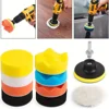 Multi-Functional Electric Drill Polishing Sponge Wheel Kit for Car Detailing - Angle Grinder Attachment with Imitation Plush 2