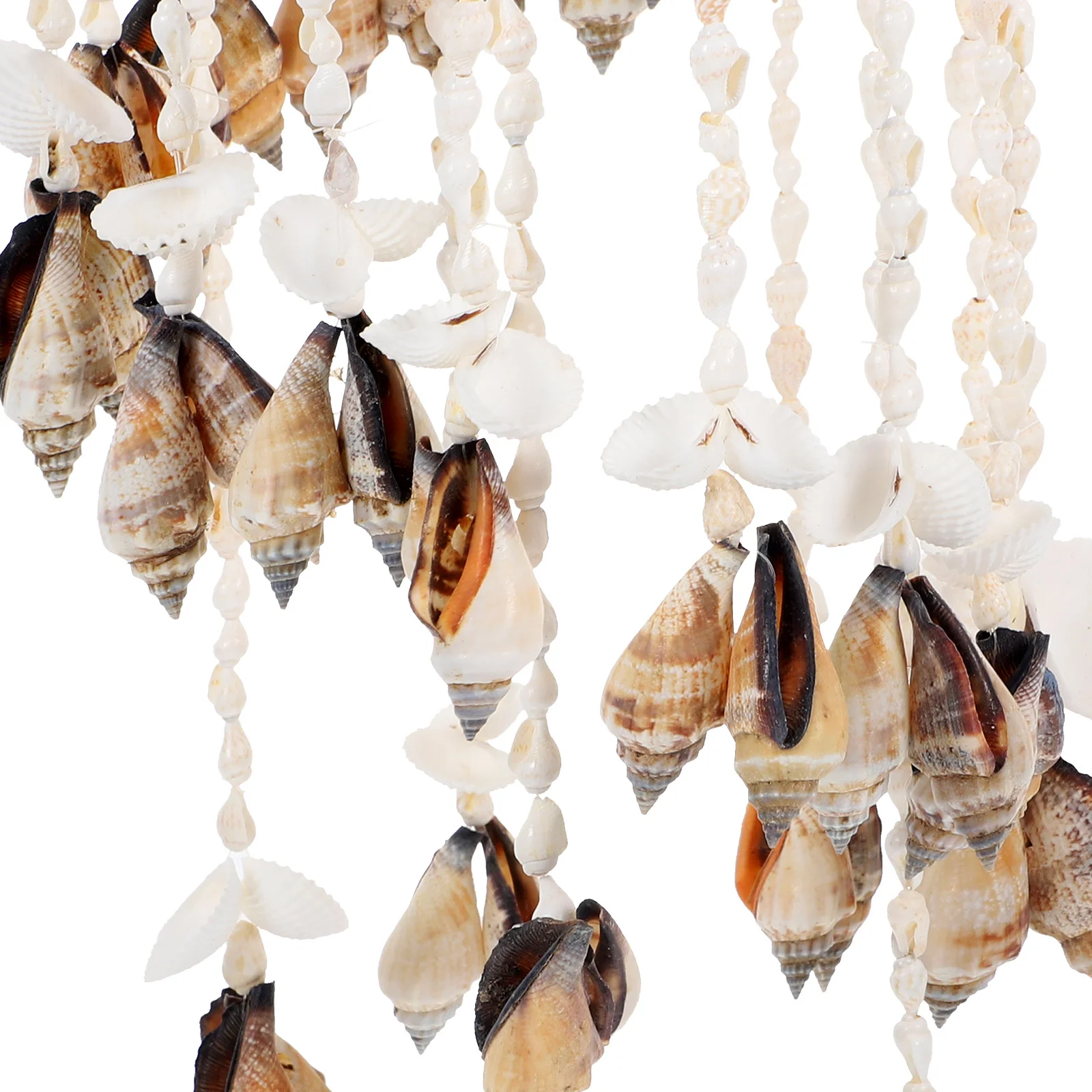 Conch Sea Shell Wind Chime Hanging Ornament Wall Decoration Creative Hanging Pendant Stylish Hanging Ornament Hanging Decor images - 6