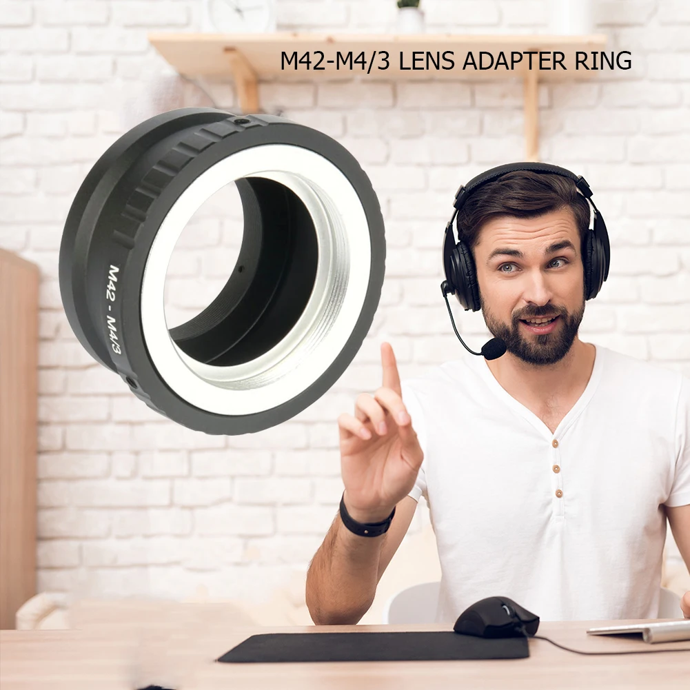 Lens Adapter Ring M42 To Micro 4/3 Lens Adapter M42 Lens To Micro 4/3 M4/3 Adapter Ring for Panasonic GF3 E-P1 EP3 Accessories