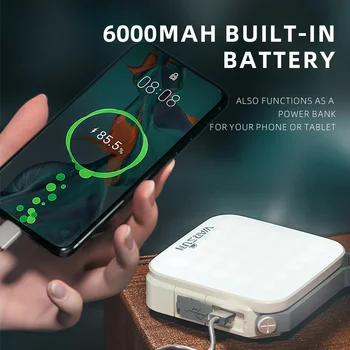 Warsun Camping Lights Waterproof IPX6 SMD Rechargeable Outdoor Hanging Lights Portable Fill Light Work Maintenance Lighting 4