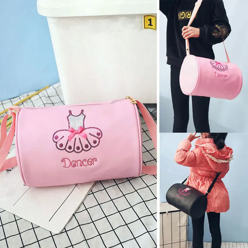 PinkChildBalletLaceBagsWomensBalletSportsYogaDanceGymnastic