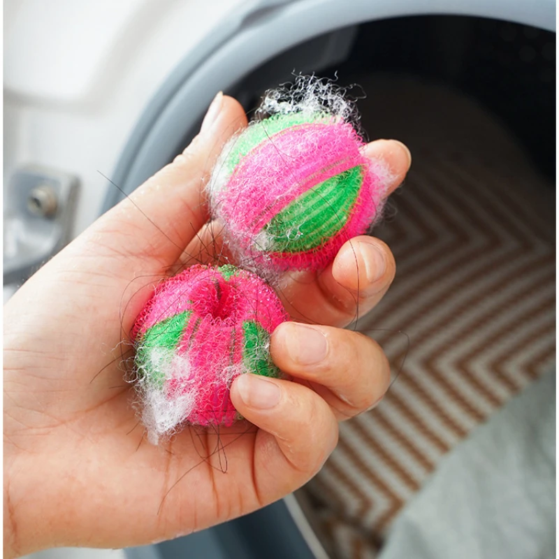 

Pet Hair Remover for Laundry Lint Remover Washing Balls Reusable Dryer Nylon Balls Dogs Cats Hair Lint Remover for Laundry items
