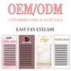 Custom 20 Trays Spikes Wet Lashes J B Curl Manga Lashes Extension 2