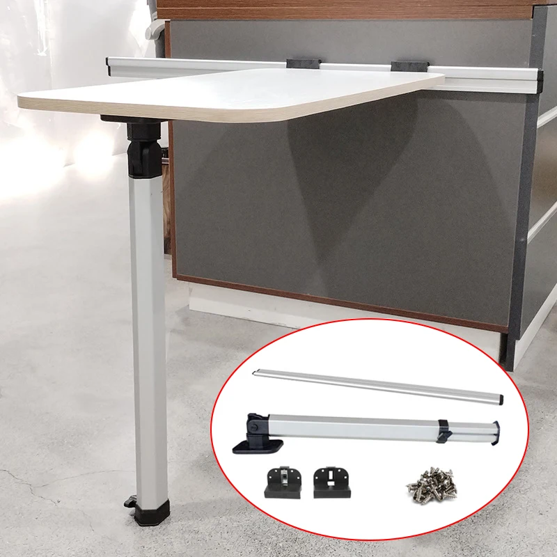 RV With Desktop Board Detachable Adjustable Folding Table Leg RV Exterior Aluminum Alloy Table Leg Camper RV Accessories