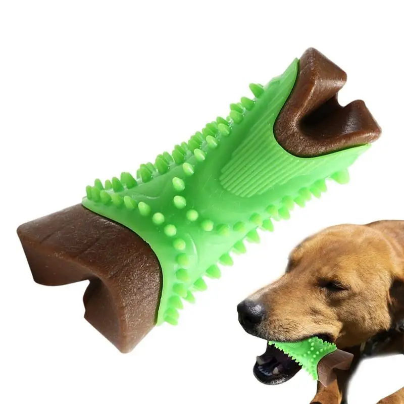 

Dog Tooth Grinding Stick | Dog Enrichment Chew Toy For Toughest Chewers | Treat-Holding Toy For Dogs Molar Protrusions Chew Toys