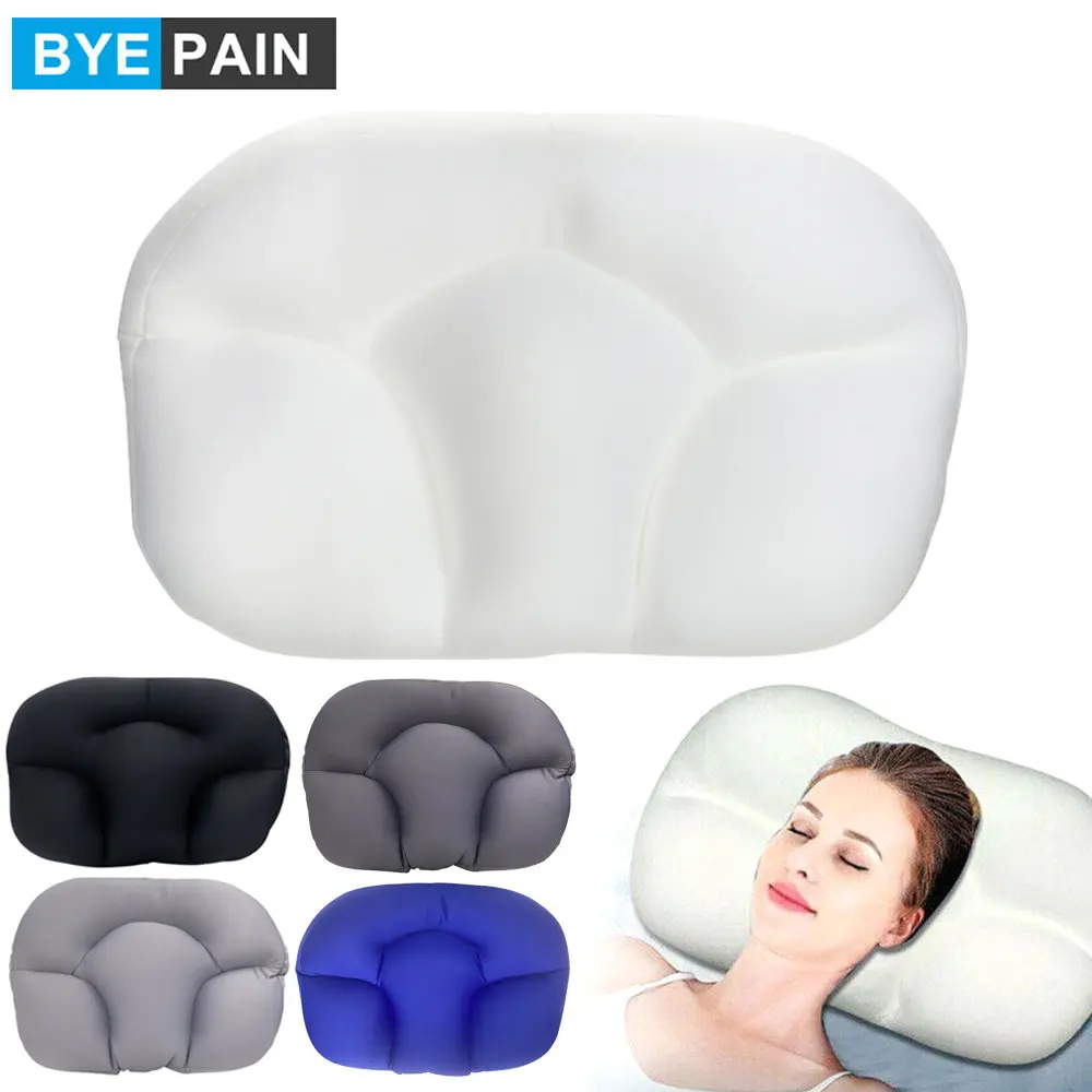 1Pcs Body Massager All-round Sleep Pillow Neck Massager Sleeping Memory Foam Shaped Head Massage Cushion Head Massager Health