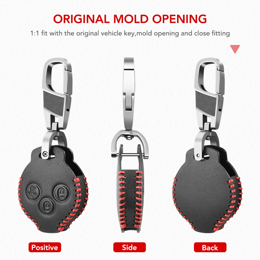 Guscio CopriChiave Per Smart Fortwo E Forfour - Design Guscio, Protezione Antiurto