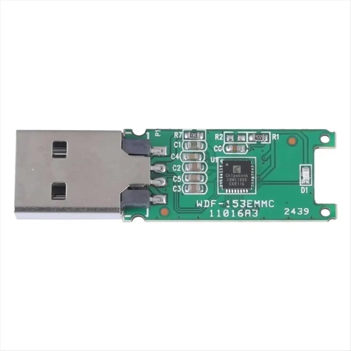 DT694USB 2.0 EMMC 어댑터 153 169 EMCP PCB 메인 보드 플래시 메모리가 없는 U 디스크 메인 제어 보드