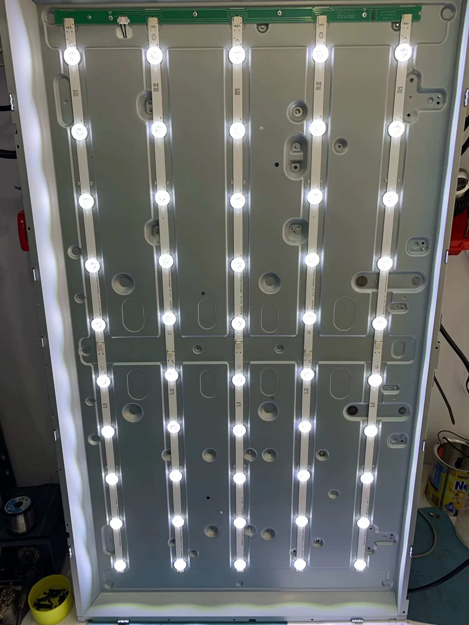 새 키트 10개 LED 스트립 42LA6136 LC420DUE 42LN5400 42LA621S 42LN5757 6916L-1385A 6916L-1386A 6916L-1387A 6916L-1388A