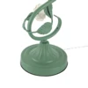 Green Flower Petal Table Lamp Bedroom Bedside Flower Night Light Glass Lampshade 5