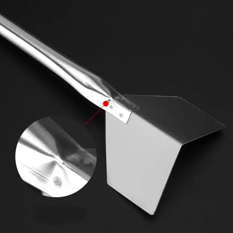 2PCS Stainless Steel Drywall Corner Trowel Wall Corner Putty Mud Smoothing Construction Internal And External Tools