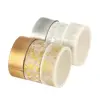 6Rolls/Set Flower Plant Washi Tape Decorative Adhesive Tape Gold Foil Masking Tape Sticker Scrapbooking New DIY Diary Gifts 5