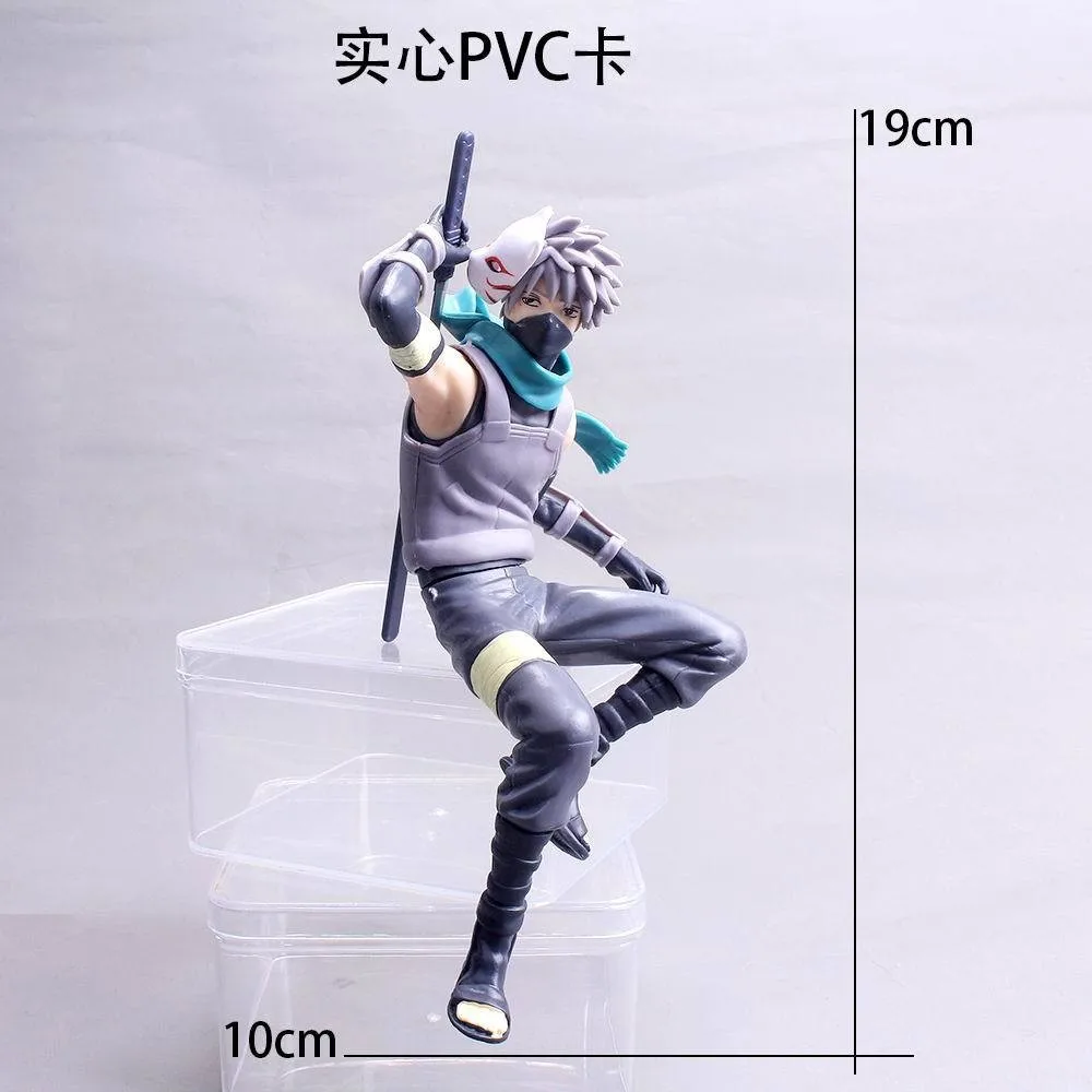 Naruto Shippuden Team 7 Anime Figure Collectible Desktop Decoration Toy