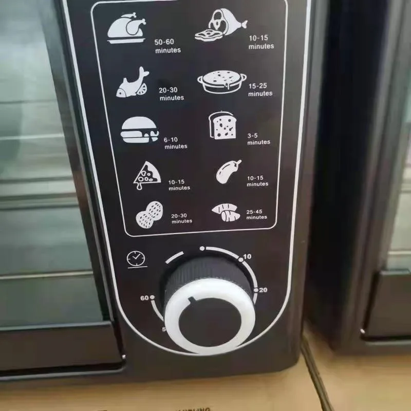 Horno De Gas Para Hornear Pan Large Capacity Multifunctional Intelligent Temperature Control Household Electric Oven