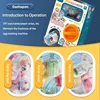 MYJCK Popular Kids Toys Gashapon Machines with 6pcs Random Capsule Toys Egg Twisting Machine Cardboard Box Surprise Blind Box 5