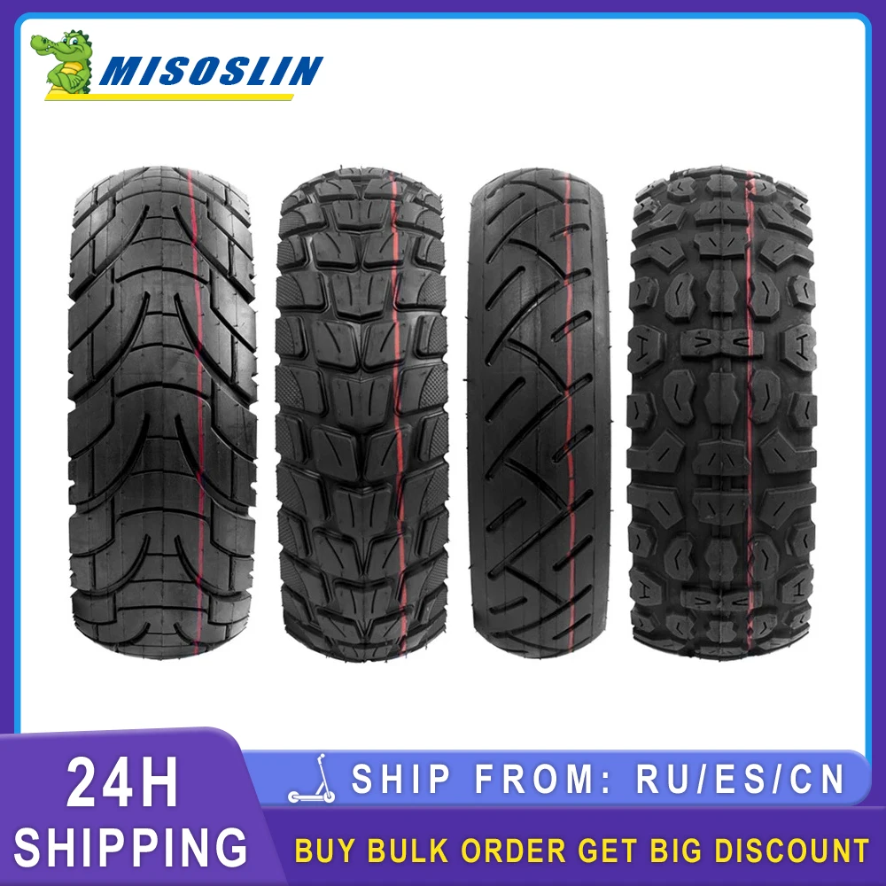 10 Pollici 80/65-6 10 X3Off Road City Road Pneumatico Per Speeddual Grace 10 Zero 10X Kugoo M4 Pro Scooter Elettrico Pneumatico 10X2.50 Camera D'Aria