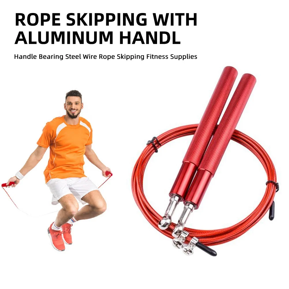 Jump Rope Crossfit Speed Skipping For MMA Boxing Fitness Workout Training 1PCS