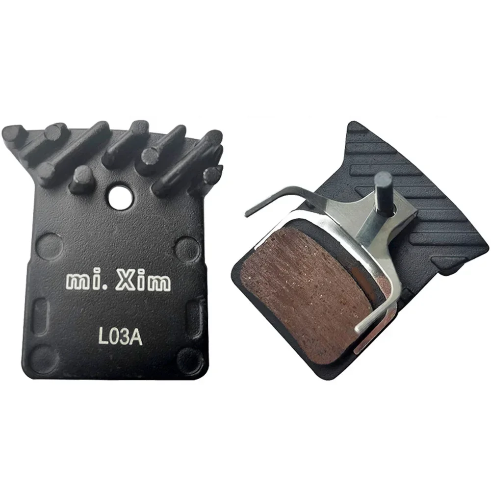 1/2 Pairs Bicycle Brake Pads Oil Disc Cooling Disc Brake Metal Pad LO3A For Road Mountain Bike Cycling Spare Parts Accessories
