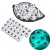 50Pcs 12mm Glow In the Dark English Alphabet Letter Beads Luminous Silicone Letters Beads for Baby Teething Chew Toy Shower Gift 1