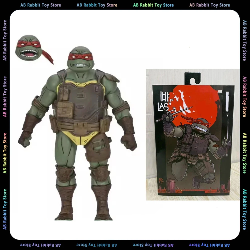 

18CM 7 inch Original NECA 54317 Teenage Mutant Ninja Turtles Action Figurine The Last Ronin Rafael Anime Figure TMNT Model Toys