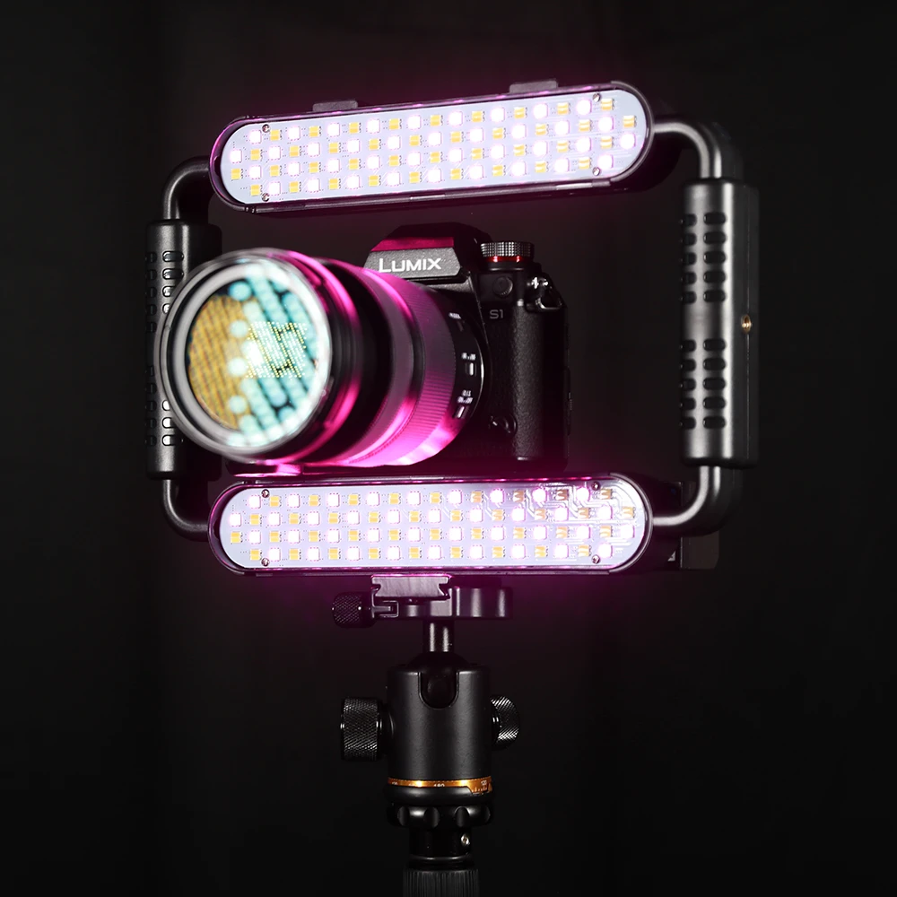 GVM TL-10S 10W Smartphone Video Rig Vertical Shooting LED Ring Light LED Video Light 8 S20e776d691024192ae501ab33f4b2e51K