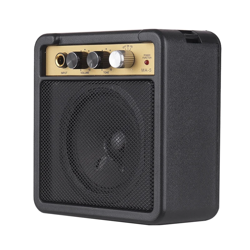 

Лучшие предложения Мини гитарный усилитель Amp Speaker 5 Вт с 6,35 мм входом 1/4 дюйма выход наушников поддерживает регулировку громкости тона