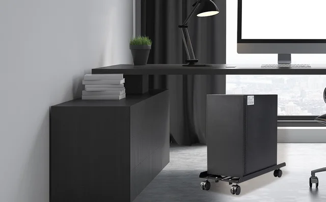 Carrello Porta PC Con Ruote Bloccabili - Supporto Regolabile Per Torre Computer Fino A 30kg - Foto 11