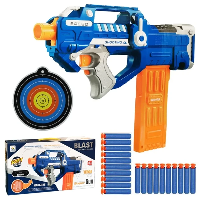 M2 Nerf Guns Electric Toy Guns forNerf Gun Bullets,Toy Gun EVA