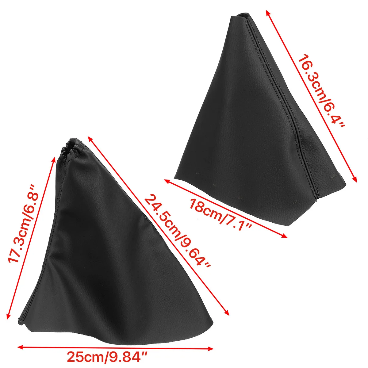 LR006172 LR002758 Gear Shift Knob Gaiter Boot Cover w/Parking Handbrake Dust Cover For Land Rover Freelander 2 2008-2013 hand brake cover,car interior accessories,gear head cover