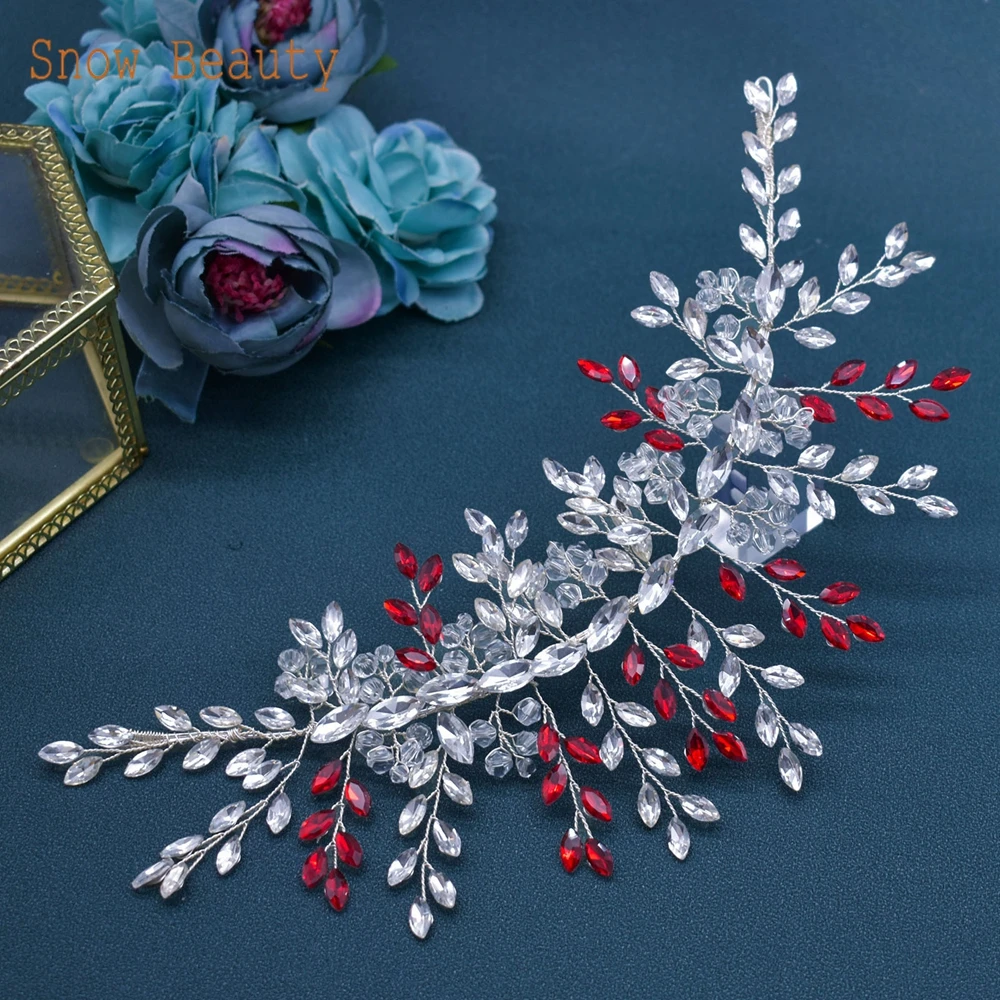 Green Rhinestones Wedding Hair Accessories for Women and Girls Headband  Bride Headdress Guest Head Jewelry Ceremony Tiaras - AliExpress