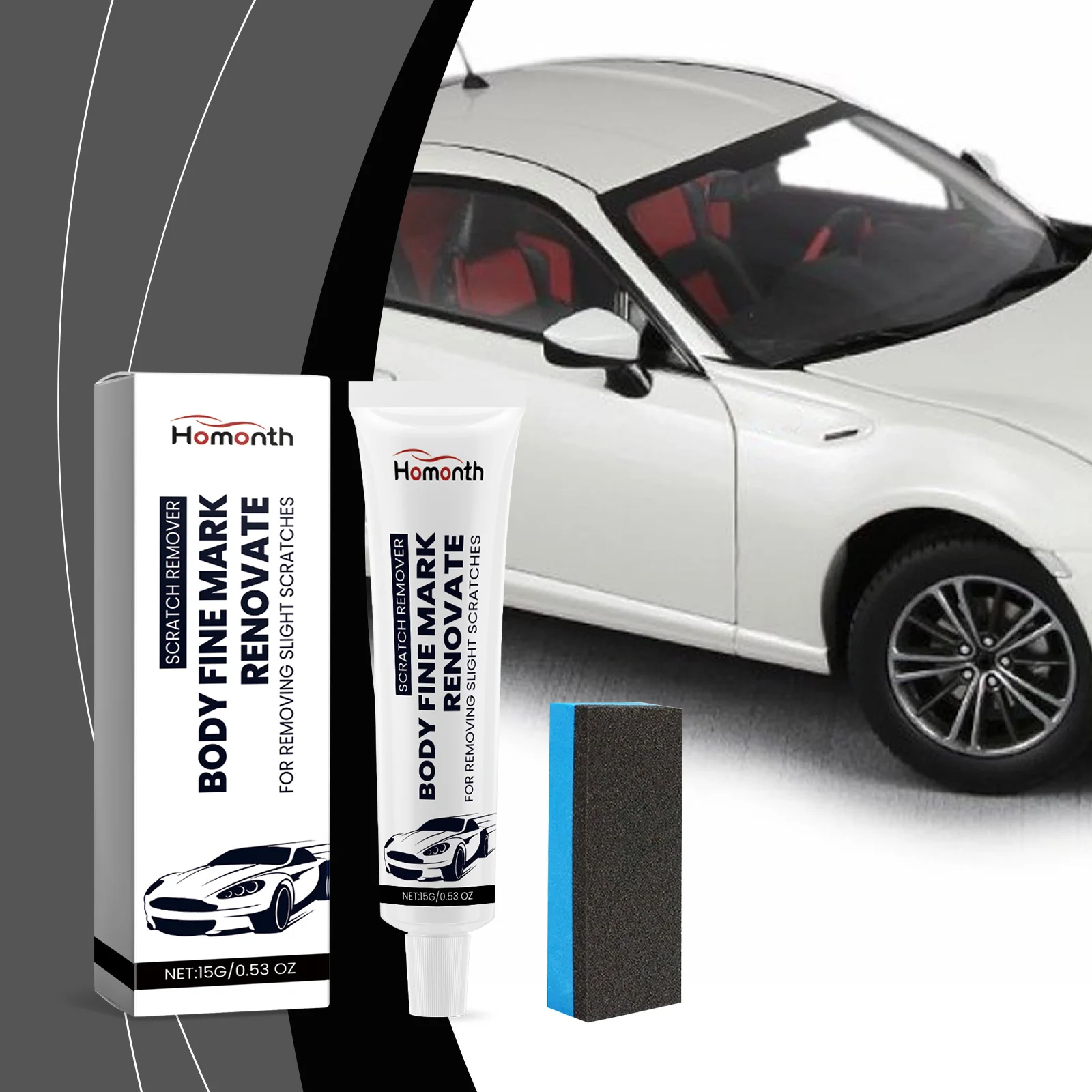 Car Scratch Remover, Car Scratch Repair, Paint Repair, Remover for Paint Care,Scratch Cleaning