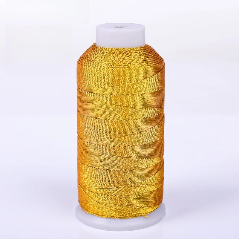 Metallic Silver and Gold Thread for Handmade Jewelry and DIY Crafts