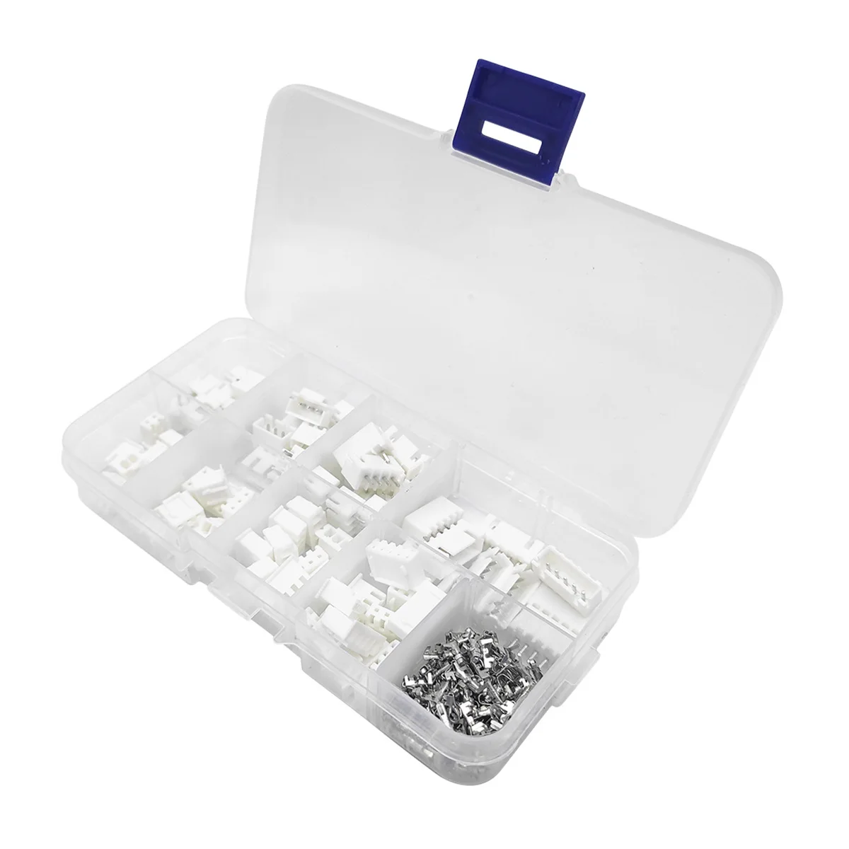 50pz 2,54 mm Passo 4P Doppia Dritto Connettore Pin Intestazione