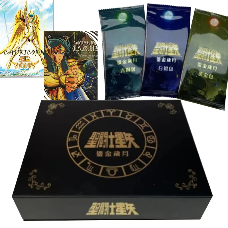 

Saint Seiya Cards Anime Character Collection Rare Limited Edition Cards Box Board Games Toys Birthday Gifts For Boys And Girls