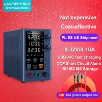 Wanptek Adjustable DC Power Supply 30V 5A 10A Lab Programmable Memory Function Bench Power Source Voltage Regulator Switch 60V5A