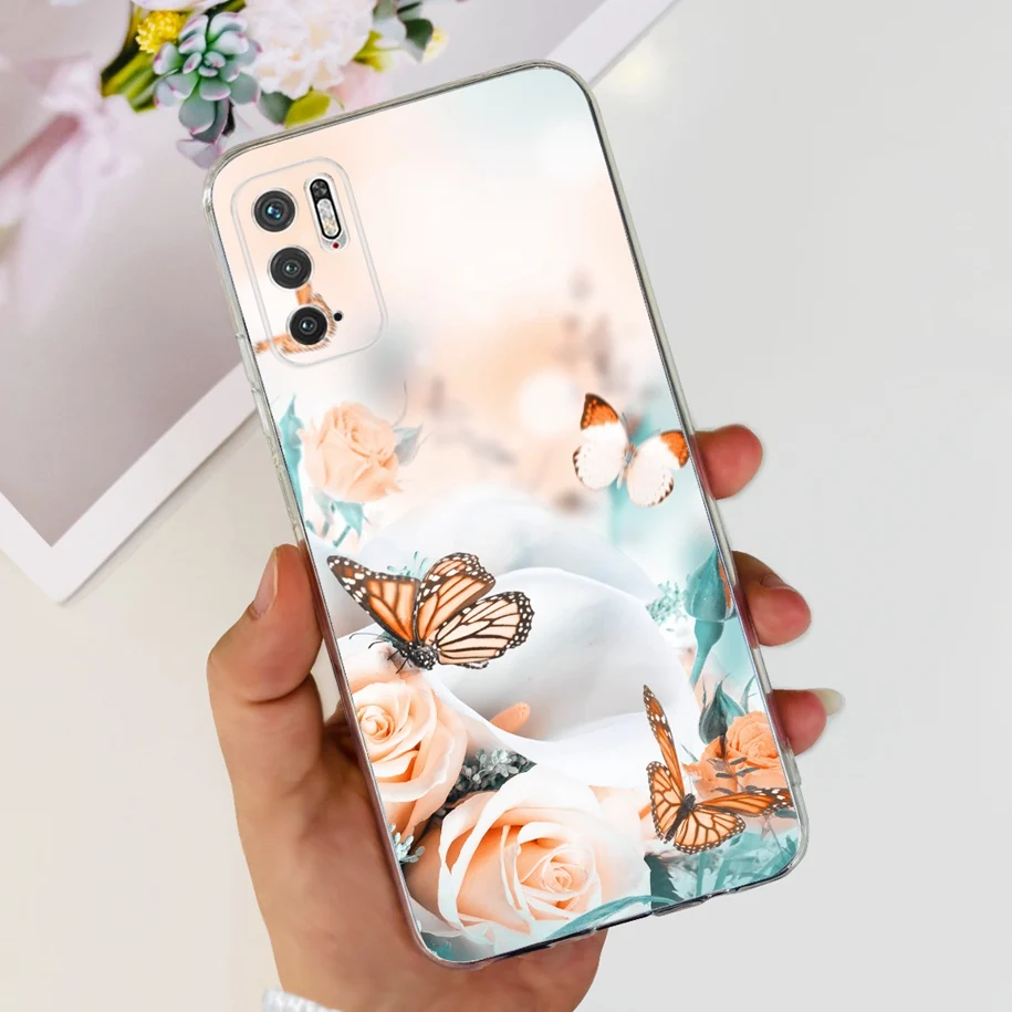 Fashion Butterfly Space Bumper Soft Silicone Back Cover