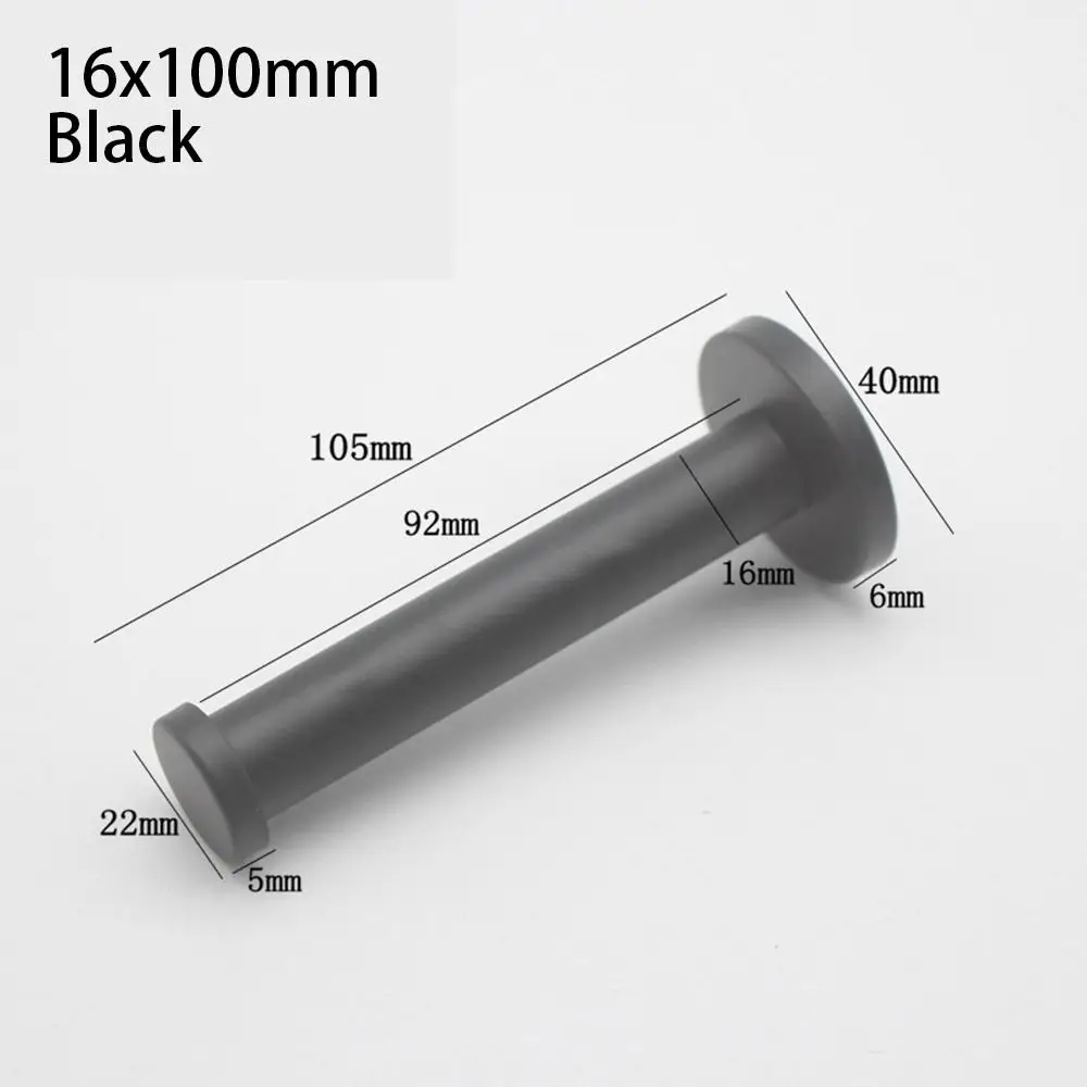 black 16x100mm