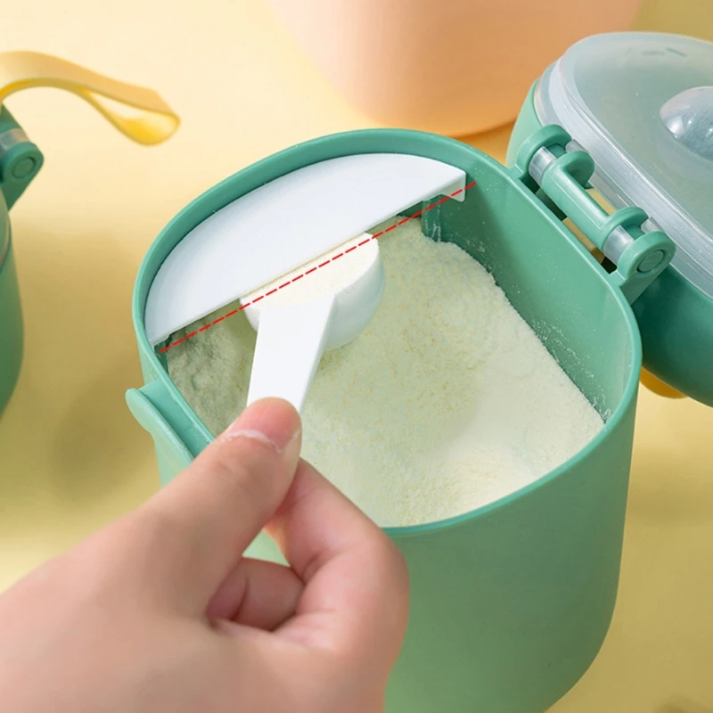 400ml/800ml Baby Formula Dispenser with Milk Powder Storage Box Infant Cereal Snacks Container for Toddle