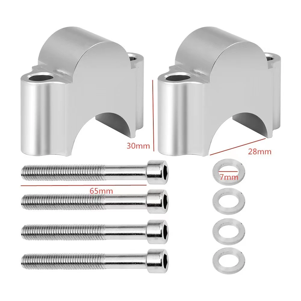  ڵ    Ʈ ڵ Ŭ, 28mm 1 1/8 22mm 7/8 ȥ BMW R1200gs ߸ MT07 MT09