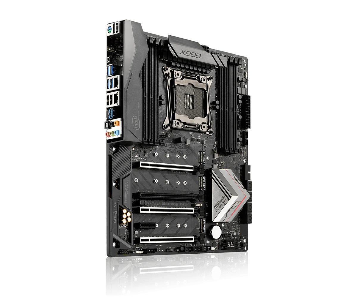 Asrock-ゲーミングマザーボード,lga 2066,ddr4,128GB,USB 3.0,m Asrock-ゲーミングマザーボード,lga 2066,ddr4,128GB,USB 3.0,m